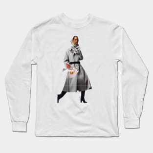 Man Walking Through Fashion History Long Sleeve T-Shirt